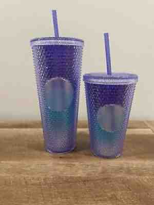 BNWT Starbucks Venti and Grande mermaid blue ombrÃ© studded tumbler - Sold on eBay Jul 24, 2021 for $49.05