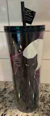 STARBUCKS X TARGET HALLOWEEN 2021 GLOW IN THE DARK BLACK CAT TUMBLER-24 OZ.-NWT! - Sold on eBay Sep 20, 2021 for $44.00