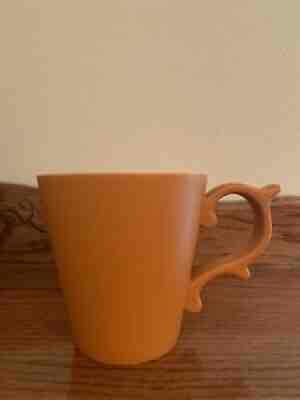 Starbucks TAZO Tea Cup Mug Rococo Scroll Orange 12oz - Sold on eBay Sep 16, 2021 for $17.00