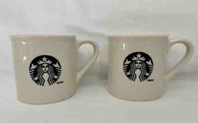 2 Big Hearty Starbucks 2013 Black Mermaid Siren Logo 14oz Coffee Mugs Cups - Sold on eBay Sep 07, 2021 for $29.99