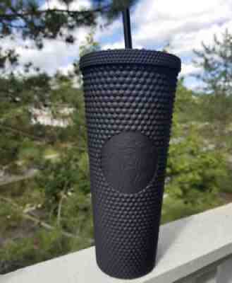 Starbucks Matte Black Studded Tumbler Soft Touch 2021 Cup Limited 100% New Tags - Sold on eBay Jul 02, 2021 for $34.00