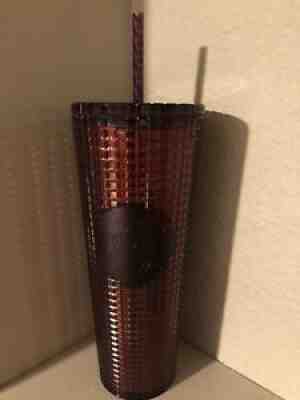 Starbucks 2020 Holiday - Studded Grid Cold Cup Tumbler - Venti - Berry Plum - Sold on eBay Jul 29, 2021 for $38.90