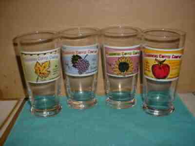 SET of 4 Starbucks Coffee Company 2002 French Design Glass Glasses NEW CONDITION - Sold on eBay Aug 14, 2021 for $19.99
