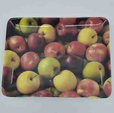 Starbucks Apple Serving Tray Platter 9 x 7 Rectangle 2007 Fall Autumn Coffee Bar - Sold on eBay Aug 22, 2021 for $20.77