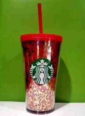 Starbucks Mexico 2020 New Year`s Season Red Grande Tumbler 16oz - Sold on eBay Sep 17, 2021 for $19.99
