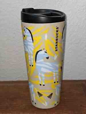Starbucks Metal Zebras Travel Tumbler Mug - Sold on eBay Aug 28, 2021 for $16.00