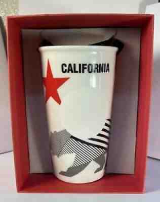 NEW 2015 California Bear Starbucks Collectible Coffee Travel Mug 12oz Ceramic - Sold on eBay Sep 17, 2021 for $36.00