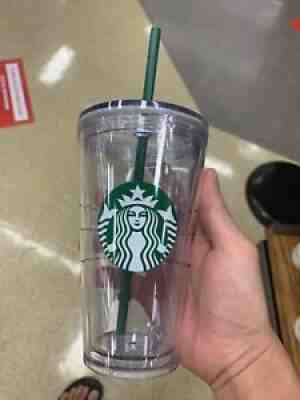Starbucks Grande Clear Double Wall Acrylic Cold Cup Tumbler (16 oz) - Sold on eBay Sep 05, 2021 for $16.85