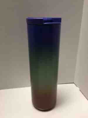 Starbucks Tumbler Blue Green Red Grdnt 16oz Summer Fy20 - Sold on eBay Sep 04, 2021 for $17.99