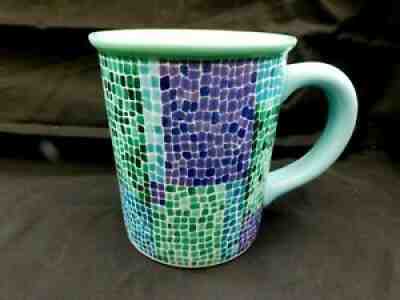 2002 Starbucks Barista Mosaic Tile Large 1 Mug 14oz 4.5" Tall Unused w2s18 - Sold on eBay Jun 30, 2021 for $29.99