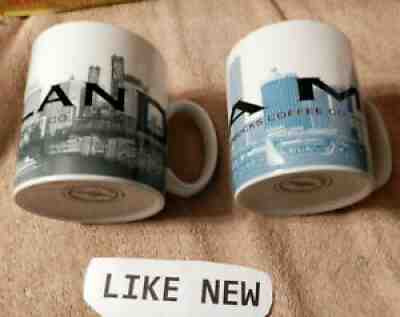 Starbucks 2002 Skyline Series One Miami & Portland Ceramic 20oz Mug Lot 2 - Sold on eBay Sep 06, 2021 for $36.00