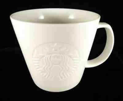 Starbucks 2015 White Engraved Etched T 12 Ounce Ceramic Siren Mermaid Mug CupÂ  - Sold on eBay Jul 06, 2021 for $18.50
