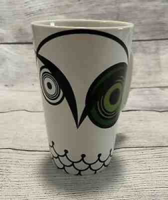Starbucks Ceramic Mug 2014 Green-Eyed Owl Tall 16 oz Limited Edition - Sold on eBay Sep 19, 2021 for $11.99