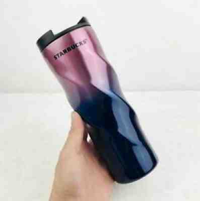 Starbucks 2021 Multi-Color Cold Cup Tumbler w/Lid,Double Stainless Steel 16oz - Sold on eBay Aug 17, 2021 for $26.99