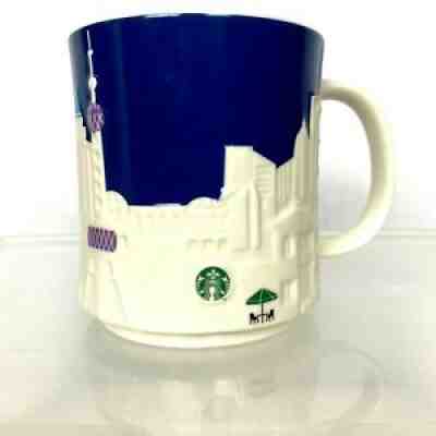 Starbucks 2015 SHANGHAI China Relief Skyline 16 ounce Mug Blue - Sold on eBay Jul 20, 2021 for $21.99