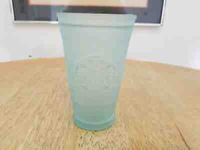 Starbucks Sandblasted Glass Tumbler Cold Cup, 16 oz. Sample, As Is - Sold on eBay Jun 23, 2021 for $9.99