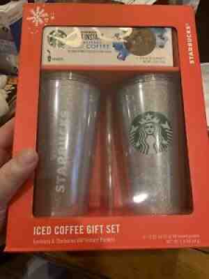 Starbucks Cups Glitter Christmas Sparkle Tumbler W/ Straws - Sold on eBay Sep 20, 2021 for $5.50