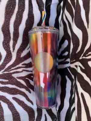 2021 STARBUCKS 24 Oz. Acrylic VENTI Cold Cup Tumbler RAINBOW PRIDE KALEIDOSCOPE - Sold on eBay Jul 10, 2021 for $29.99