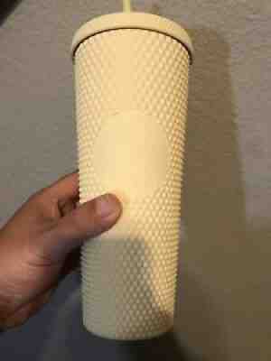 Starbucks 2021 Studded Tumbler, 24OZ/710ML - Matte Butter Yellow Brand New - Sold on eBay Sep 20, 2021 for $39.99