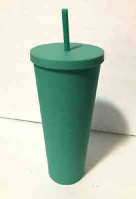 RARE Starbucks Green Matte Soft Touch Acrylic Venti 24OZ Tumbler - Sold on eBay Sep 18, 2021 for $280.00