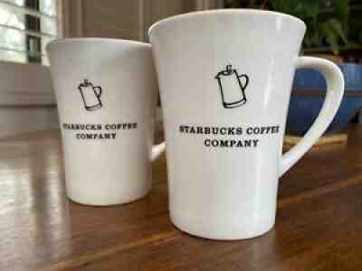 2 Starbucks Coffee Company 2006 Percolator Pot 12 fl oz Coffee Cup Orange/Yellow - Sold on eBay Sep 20, 2021 for $8.00