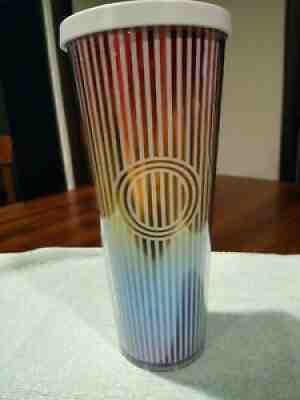 Starbucks 2019 Summer Cold Cup Love Pride Stripe Rainbow Tumbler, 24 oz - Sold on eBay Jul 24, 2021 for $15.49