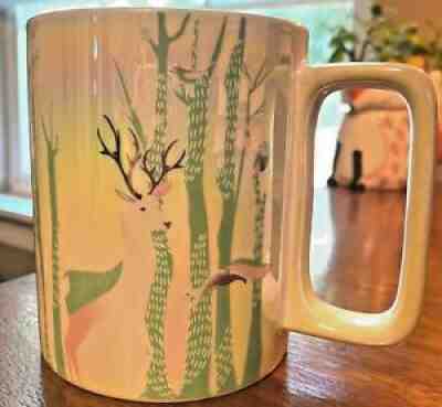 Starbucks Holiday 2020 Mug Cup Deer Woodlands Iridescent Opal Ceramic 14 oz New - Sold on eBay Aug 28, 2021 for $19.99