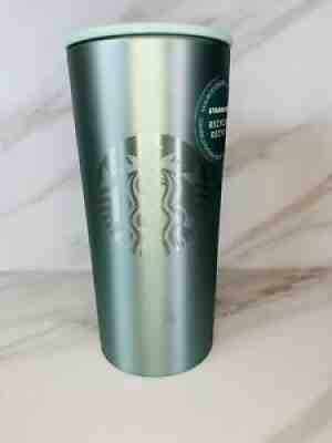 ð??¥ð??¥ NEW Starbucks Recycled Teal 12oz Stainless Steel Hot Tumbler Cup 2021 - Sold on eBay Jul 07, 2021 for $14.00