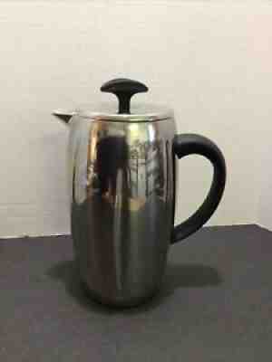 STARBUCKS COFFEE BARISTA Stainless Steel Insulated French Press Coffee Pot - Sold on eBay Jul 28, 2021 for $22.00