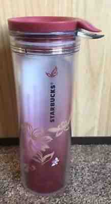 2011 Tazo Tea Starbucks Perfect Tea Tumbler Travel Mug BPA FREE 12oz Lid Red - Sold on eBay Sep 16, 2021 for $20.49