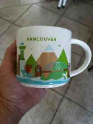 Starbucks You Are Here Collection Vancouver Coffee Cup - Sold on eBay Jul 19, 2021 for $7.00