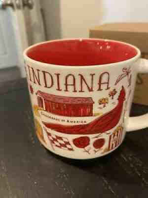 State Starbucks INDIANA Hoosier State Coffee Mug. Been There Series. New In Box - Sold on eBay Sep 15, 2021 for $21.50