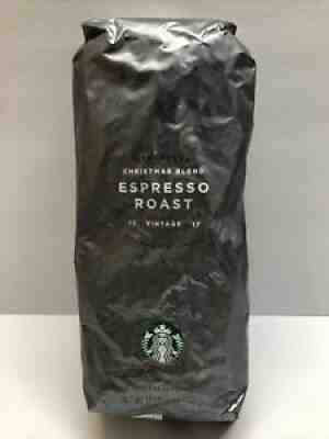 1 pound Starbucks Christmas Blend Espresso Roast Whole Bean Coffee 2017 *EXPIRED - Sold on eBay Sep 15, 2021 for $14.95