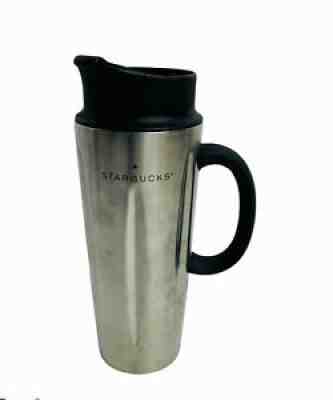 Starbucks Barista Stainless Steel Solo Coffee Press 2003 Travel Mug Tumbler 16oz - Sold on eBay Jul 01, 2021 for $28.48