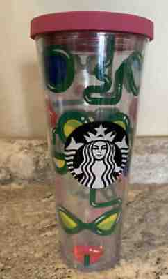 Starbucks Crazy Straw Lips Sunglasses Venti Cup Cold No Straw Tumbler 24oz - Sold on eBay Jul 11, 2021 for $25.00