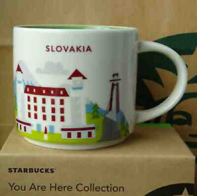 Starbucks City Mug Cup You are here Series YAH Slovakia 14oz NEW - Sold on eBay Aug 11, 2021 for $49.95