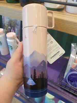 Starbucks Korea 2021 SS Summer Forest FEJ Thermos Tumbler 500ml - Sold on eBay Aug 31, 2021 for $72.99