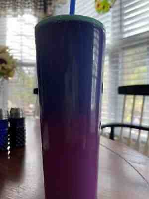 Starbucks Summer 2021 Stainless Steel Ombre 24oz Tumbler NEW pink purple blue - Sold on eBay Sep 21, 2021 for $15.40