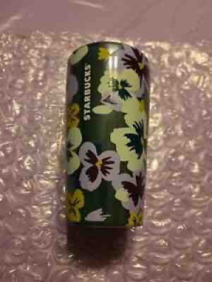 Starbucks Purple Pansies Ceramic Double Wall Travel Tumbler 12oz Valentine 2021 - Sold on eBay Jul 26, 2021 for $39.99