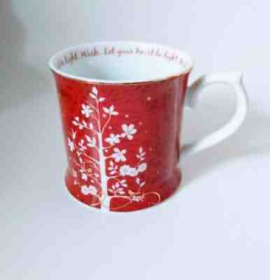Rosanna Christmas Red Gold Ceramic Coffee Cup Mug Bird Tree Starbucks Holiday - Sold on eBay Sep 15, 2021 for $21.99