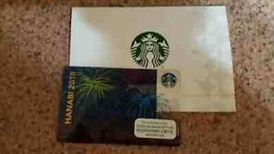 STARBUCKS Japan 2018 HANABI Gift Card! 5th In a Series Since 2014 US Seller - Sold on eBay Sep 20, 2021 for $6.00