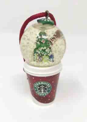2007 Starbucks Coffee To Go Cup Christmas Tree Hanging Ornament With Snow Globe - Sold on eBay Sep 20, 2021 for $24.99