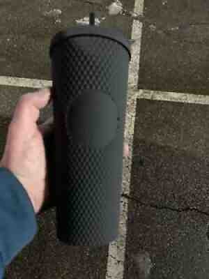 Starbucks Matte Black Studded Tumbler Soft Touch Bling New Release 2021 Cup Limi - Sold on eBay Sep 03, 2021 for $26.00
