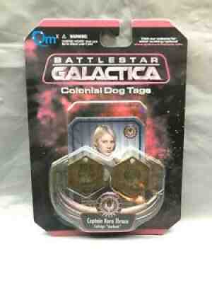 Battlestar Galactica Colonial Dog Tags Captain Kara Thrace Callsign Starbuck - Sold on eBay Sep 12, 2021 for $33.99