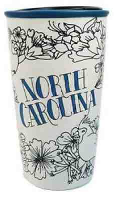 Starbucks 2017 North Carolina Local Collection Double Wall Ceramic Tumbler NEW - Sold on eBay Aug 22, 2021 for $59.99