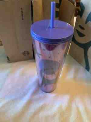 Starbucks Halloween 2020 Black Cat Cold Cup Tumbler Purple - Sold on eBay Jun 26, 2021 for $25.00