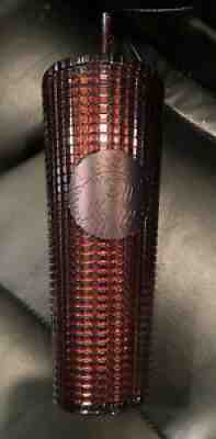 Starbucks Christmas 2020 Rare Iridescent Studded Grid Tumbler Venti Cold Cup NEW - Sold on eBay Jun 25, 2021 for $34.95