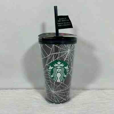 Starbucks Limited Edition Halloween 2021 Glow in the Dark Spider Webs Tumbler - Sold on eBay Sep 20, 2021 for $34.99