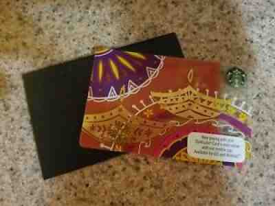 HTF & 5 Years Old! STARBUCKS Malaysia 2016 Diwali Gift Card w/Sleeve US Seller - Sold on eBay Aug 10, 2021 for $5.50