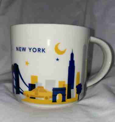 Starbucks New York Coffee Mug 2017 You Are Here Collection Yellow - Sold on eBay Aug 31, 2021 for $8.50